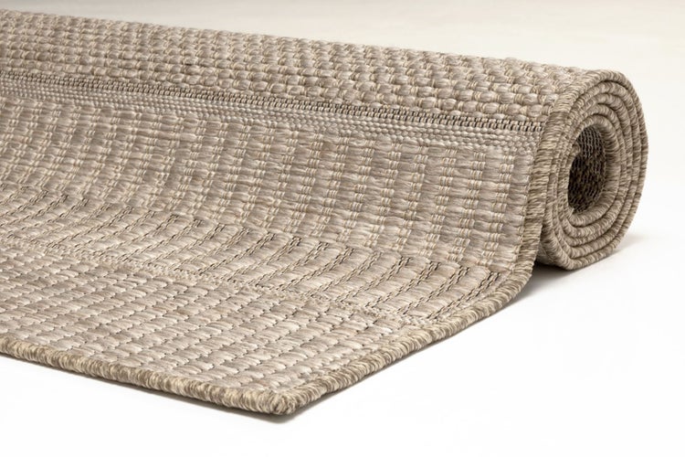 Handgewebter Outdoorteppich Mariella Nautral 190x290 cm