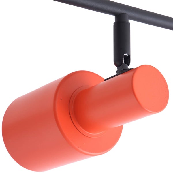 Lindby Strahler Ovelia (Modern) in Gelb aus Metall (4 flammig, E27) - Deckenlampe Deckenleuchte Lampe Spot Flurleuchte