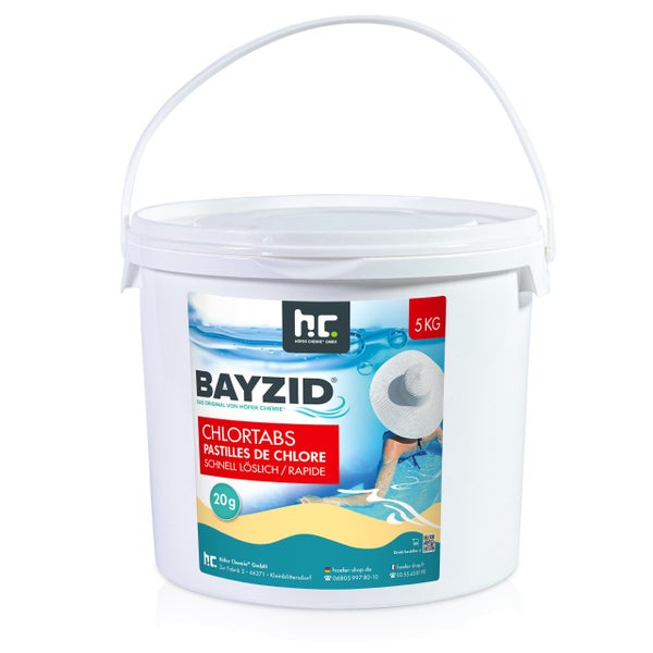Bayzid Chlortabletten, 5 kg Eimer