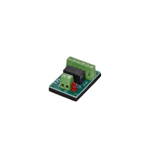 Elektronisches Relaismodul mit Schraubklemmen zur Steuerung von elektrischen Schaltungen.