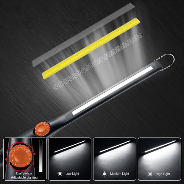 Ondis24 Stablampe Arbeitsleuchte orange, Lampe