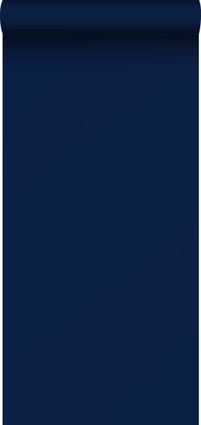 Sanders und Sanders Tapete Uni Marineblau - 53 cm x 10,05 m - 935206