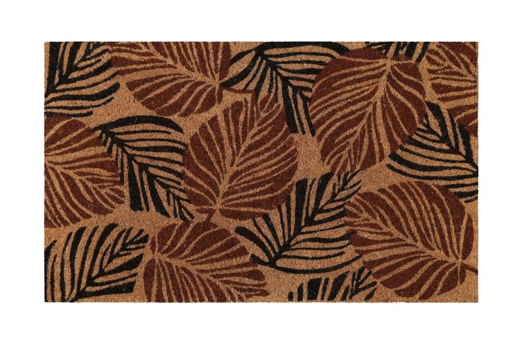Fußmatte aus Kokosfaser Natur Schwarz Jungle Mat WECONhome 40x60 cm