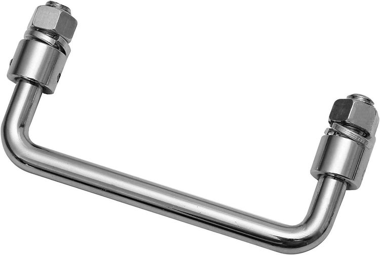 U-förmiger Edelstahlrohrverbinder mit Muttern
