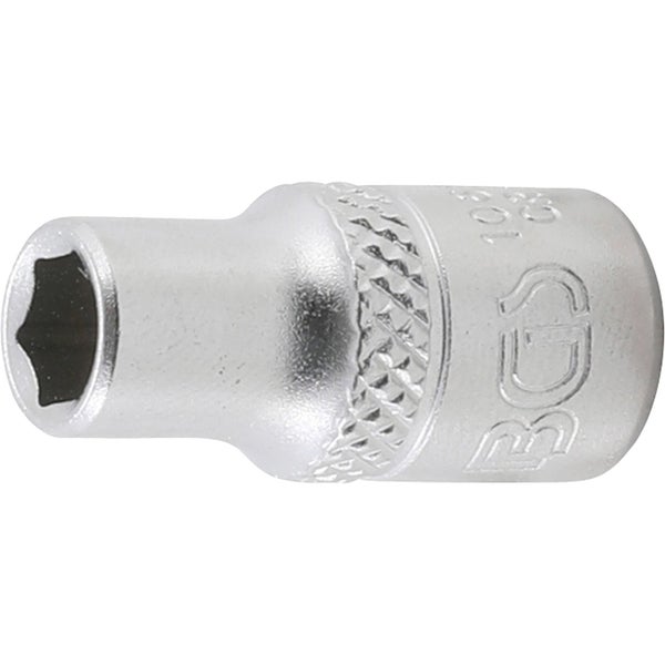 BGS Steckschlüssel-Einsatz Sechskant Antrieb Innenvierkant 6,3 mm (1/4) SW 7/32 - 10652