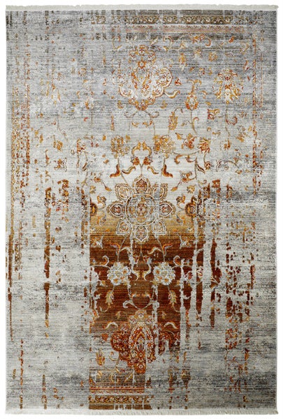 Kurzflor Teppich Busisi Terra Vintage 120 x 170 cm