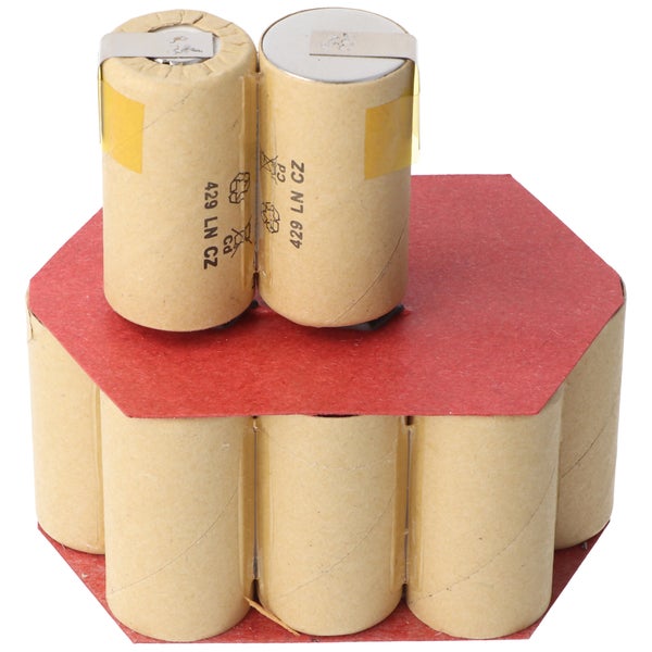 Einsatz für Werkzeugakku NiMH 14,4V 1,5Ah zum Selbsteinbau passend für Alpha-Tools AccuPack 14,4