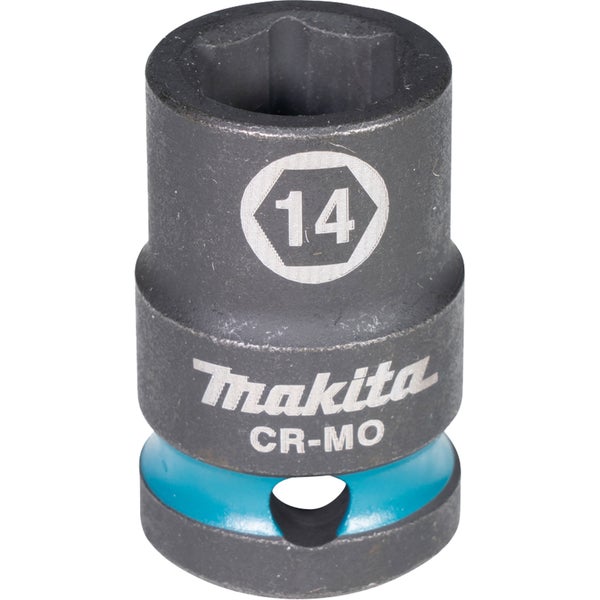 Makita E-16106 Steckschlüssel 1/2 SW14 Impact Black kurz