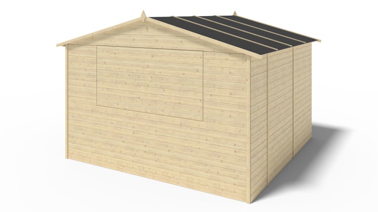 Kiosk-Handelshaus 9,42m2 - 3,11x3,03m - 19mm