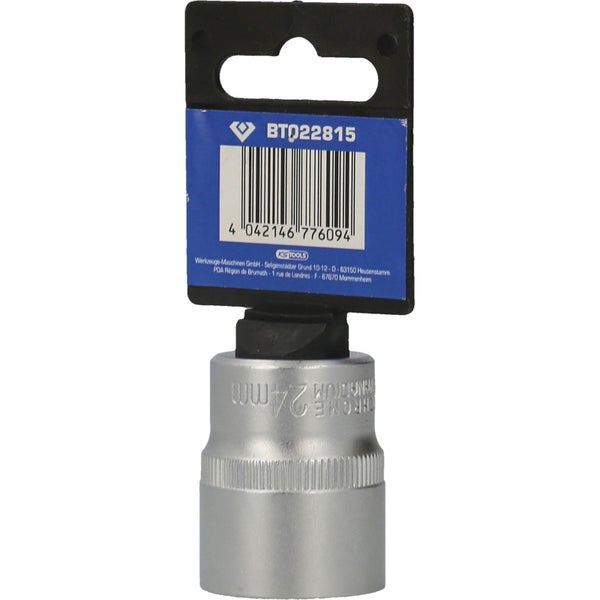 BRILLIANT TOOLS 1/2 Sechskant-Stecknuss 24 mm - BT022815
