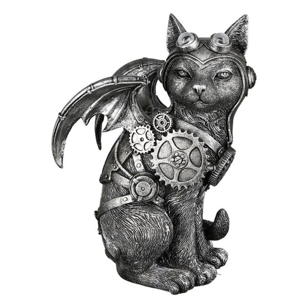 Casablanca by Gilde Steampunk Cat, H 24 cm