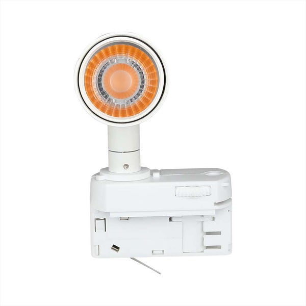 V-TAC VT-407-W-N - LED-Schienenstrahler - Slim-Schienenstrahler - Samsung - IP20 - Weiß - 7 Watt -