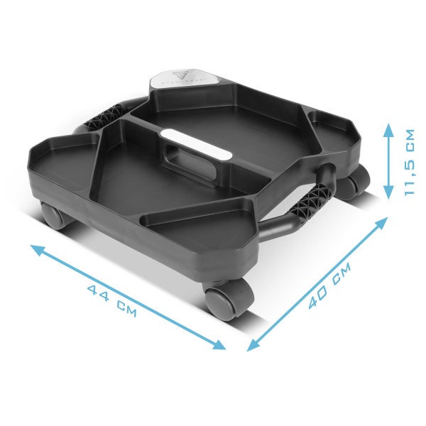STAHLWERK Werkzeugwagen mit den Massen 44 x 40 x 11,5 cm