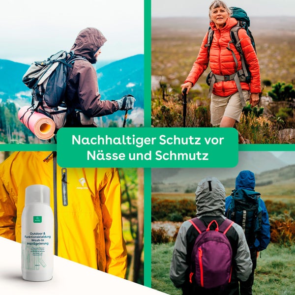 eco:fy Textil Einwaschimprägnierung • PFC-frei, Imprägniermittel, Wash-In Imprägnierung