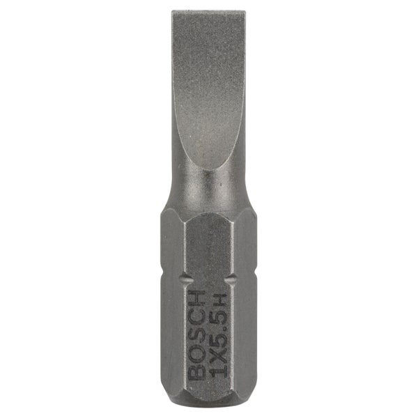 Bosch 3x Schrauberbit Extra-Hart, S 1,0 x 5,5, 25 mm - 2607001464