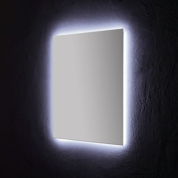 Hintergrundbeleuchteter Badezimmerspiegel 80x70 cm