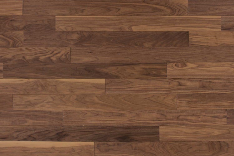 wodewa Holz-Wandverkleidung, edler NUSSBAUM, gedämpft, zum Verkleben - Moderne Wanddekoration für Wohnzimmer, Küche, Bad, Schlafzimmer und Flur