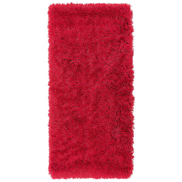 Zottelteppich CIDE Rot 80 x 150 cm
