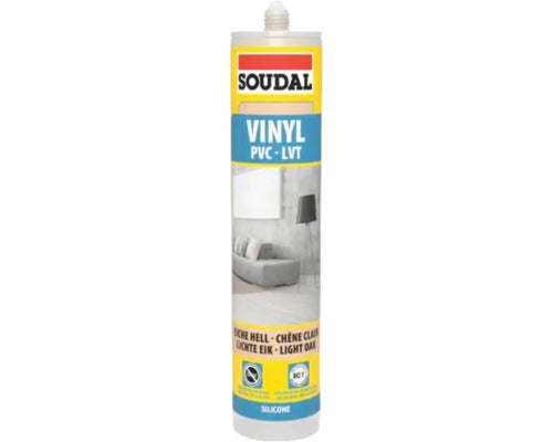 Soudal Vinyl PVC LVT Silikonkartusche