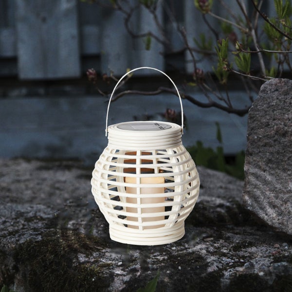 Dekorative Solarleuchte mit LED für den Außenbereich