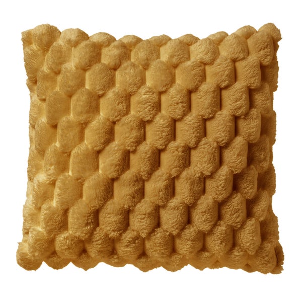 Dekokissen mit Noppenstruktur