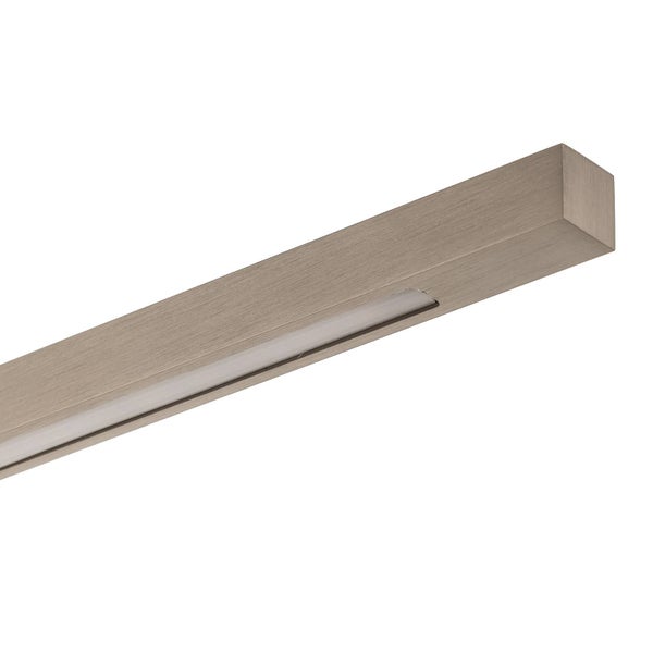 quitani LED Tolu (Modern) in Alu aus Aluminium (1 flammig, ) Wohnzimmerleuchte