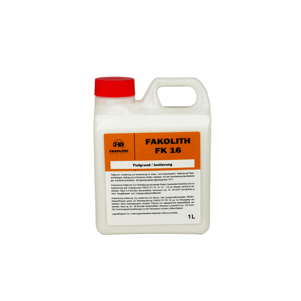 Fakolith FK 16 Tiefengrund und Isolierung im 1 Liter Behälter