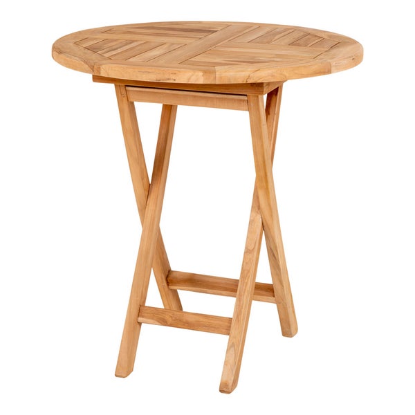 Oviedo Gartentisch Ø70 cm Teak. 70 X 70 X 75 cm