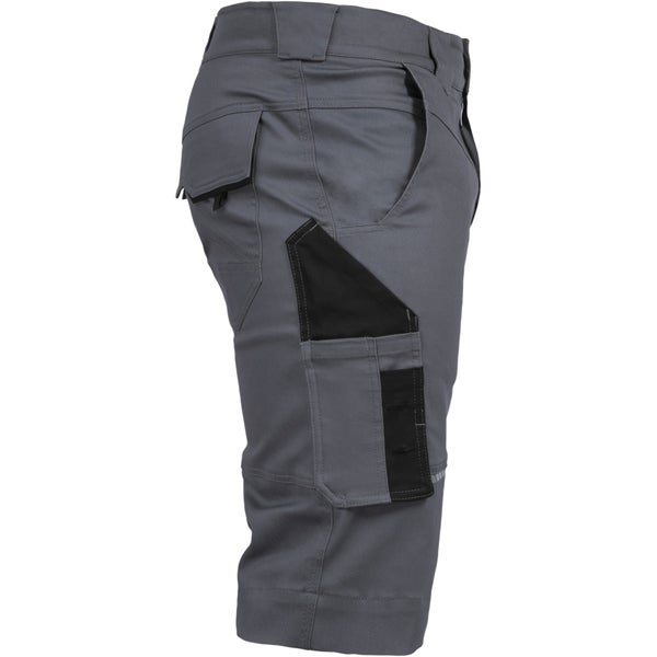 Leibwächter Arbeitshose kurz - Short - grau/schwarz Gr. 56 Herren