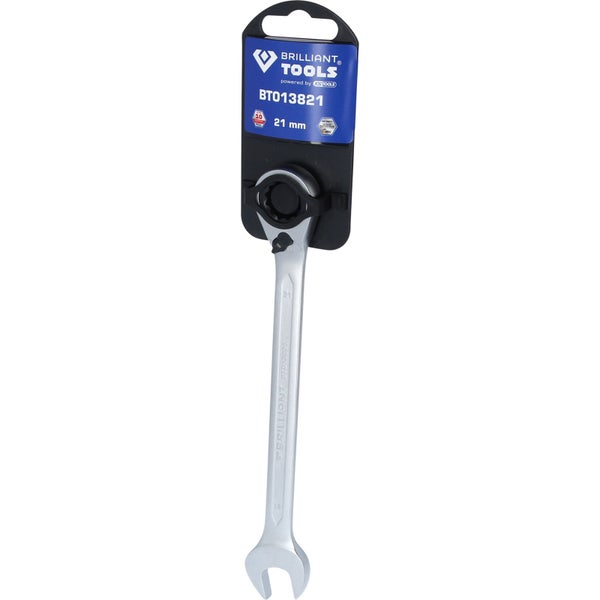 Steckschlüssel- und Bit-Satz in blauem Kunststoffkoffer