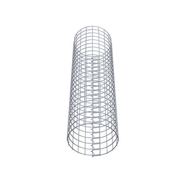 Gabionensäule Durchmesser 32 cm MW 5 x 5 cm rund - Höhe: 110 cm
