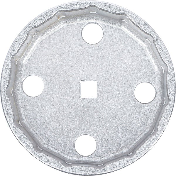 Ölfilterschlüssel aus Metall mit mehreren Aussparungen