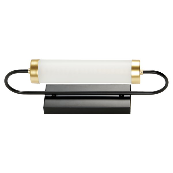 LED Wandlampe HENRY Metall Schwarz