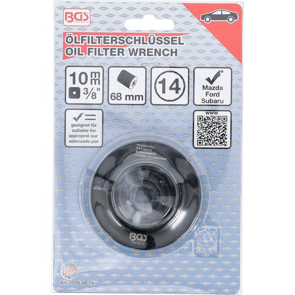 BGS Ölfilterschlüssel 14-kant Ø 68 mm für Ford / Mazda / Subaru - 1039-68-14