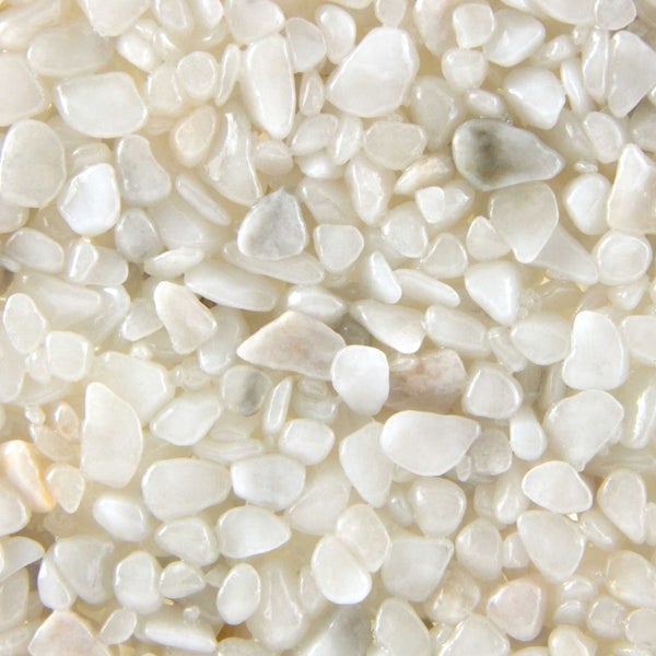 Terralith Marmor - Steinteppich bianco für 1 qm - innen -