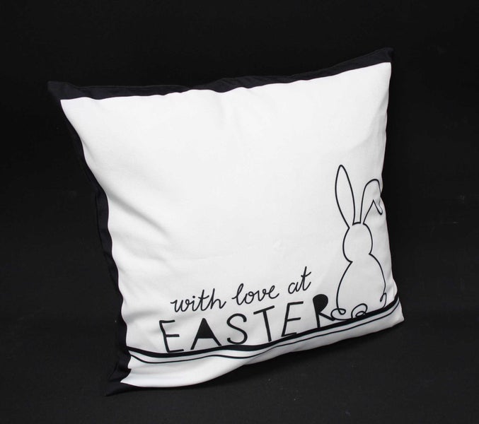 FRANK FLECHTWAREN | Kissenhülle Lovely Easter, POLYESTER, 45 x 45 cm
