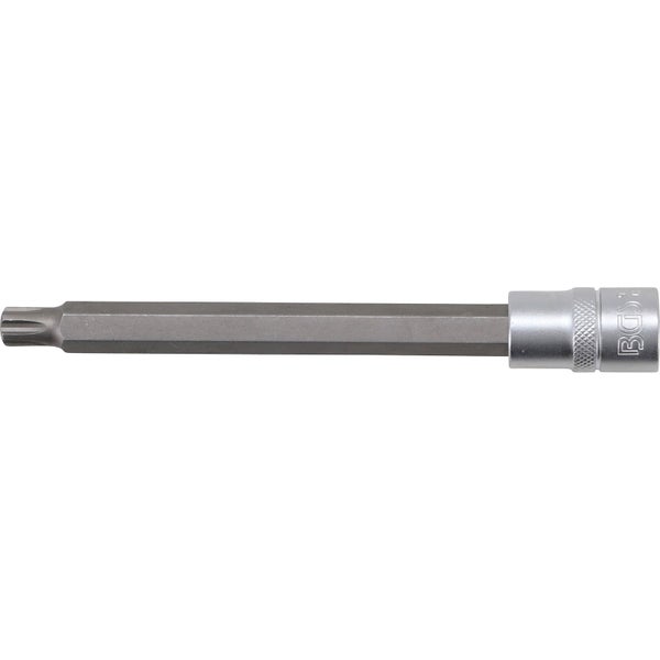 BGS Bit-Einsatz Länge 168 mm Antrieb Innenvierkant 12,5 mm (1/2) für VAG Polydrive Zylinderkopfschrauben - 9386