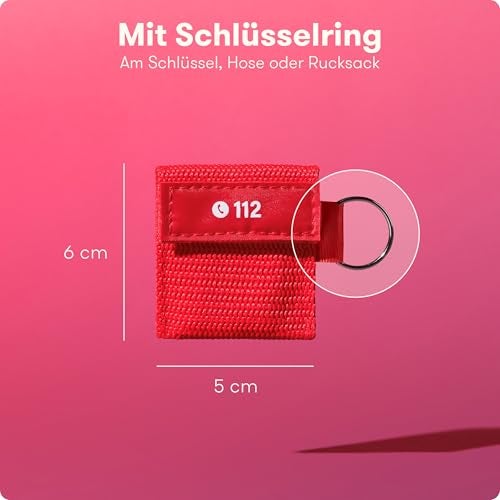 Beatmungstuch 12er Set - Beatmungsmaske Erste Hilfe - Praktischer Beatmungsbeutel am Schlüsselanhänger - Hygienischer Mund-zu-Mund Beatmung Schutz für Notfälle und Rettungseinsätze