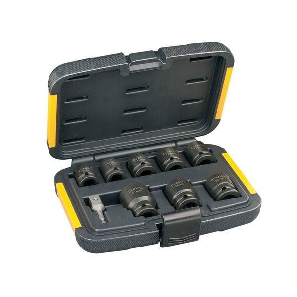 Dewalt Steckschlüssel-Set 9tlg. schlagfest - DT7507