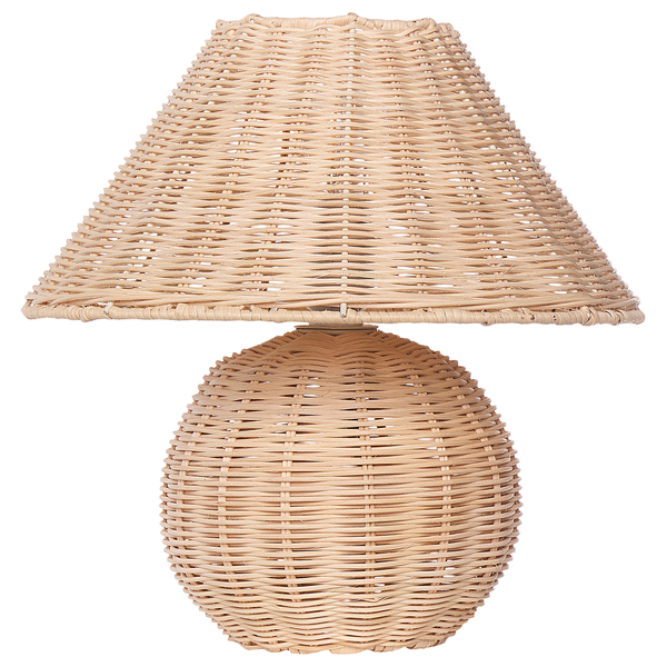 Tischleuchte CINDER Rattan Naturfarben
