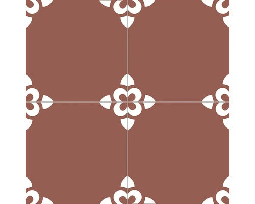 Zement Wand- und Bodenfliese Dusk 1042 20x20x1,6 cm