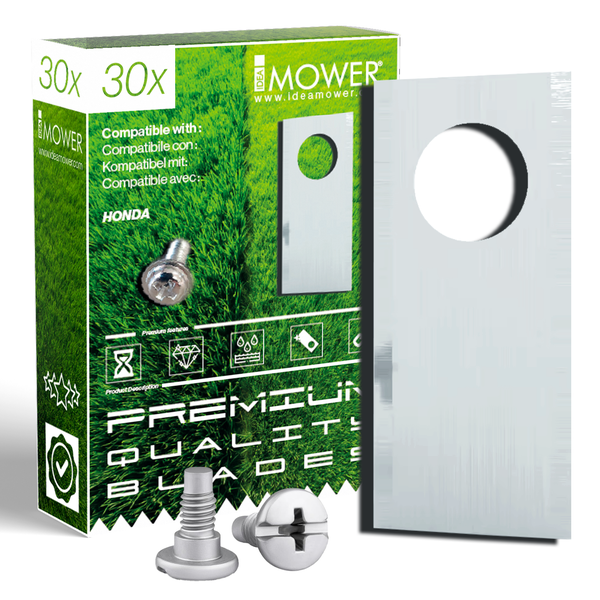 Packung mit 30 Rasenmähermessern, kompatibel mit Honda