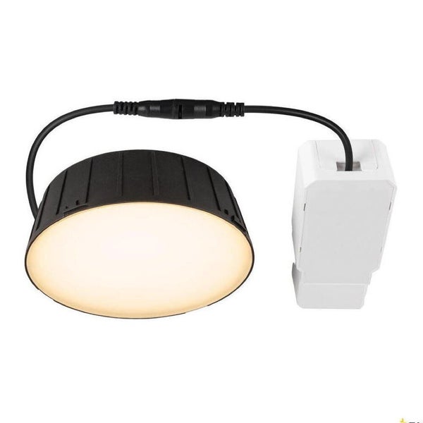 LED Einbauleuchte Downlight V150 in Schwarz 15W 1900lm IP54