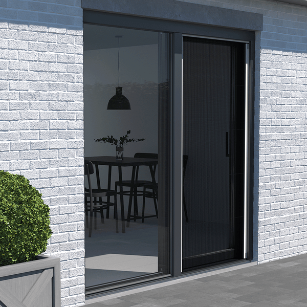 Livn Plisseetür Plus 100x229cm weiß