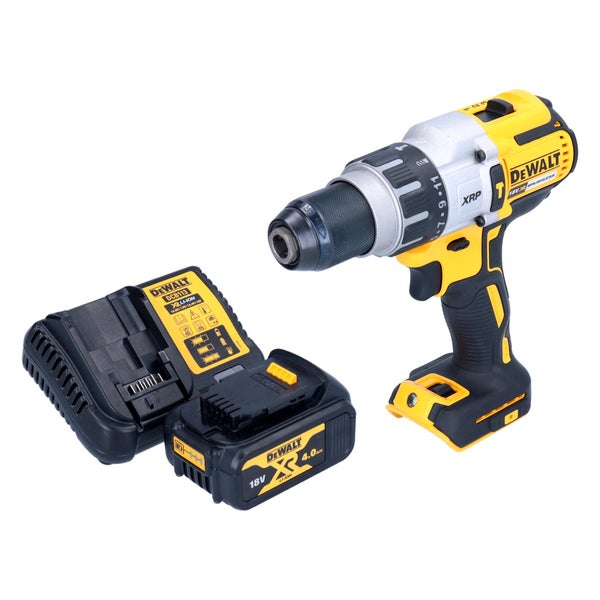DeWalt Akku-Schlagbohrschrauber mit Zusatzhandgriff.