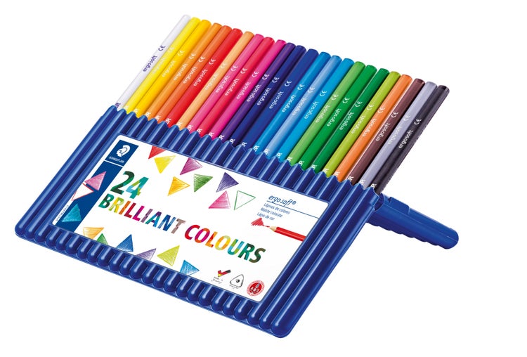 STAEDTLER Buntstifte ergo soft® Farbstift 24er Set