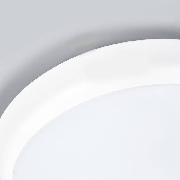 Arcchio LED Deckenleuchte Augustin (Modern) in Weiß (1 flammig, ) - Lampe Deckenlampe Badezimmerleuchte