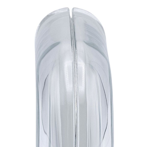 Glasbauelement mit Nut und Feder