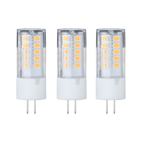 Standard 12V LED Stiftsockel G4 3er-Set 3x300lm 3x3W 2700K Klar
