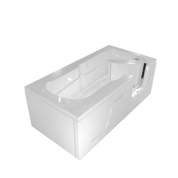 Barrierefreie Badewanne mit Tür für einfachen Einstieg